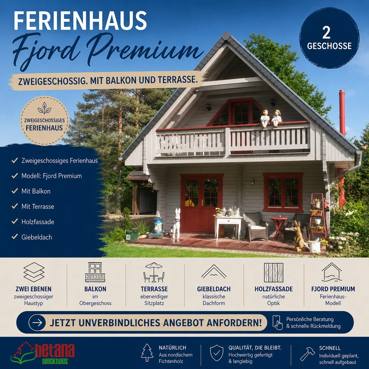 Ferienhaus Fjord Premium