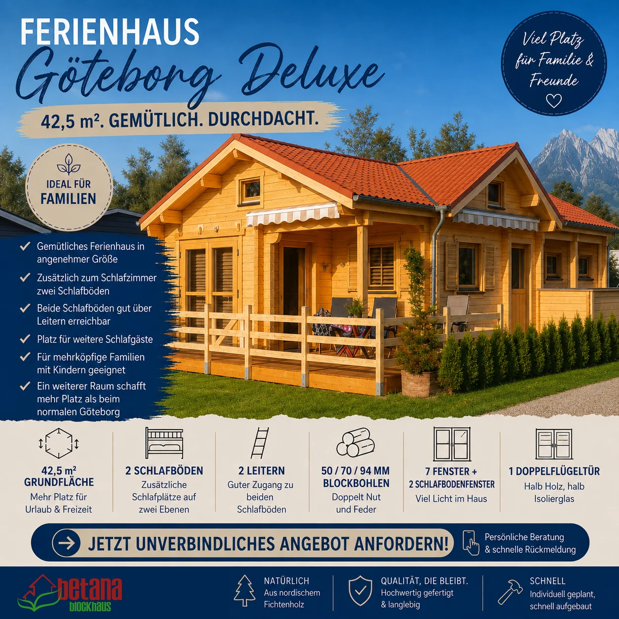 Ferienhaus Göteborg Deluxe