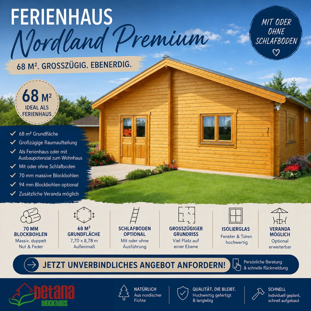 Ferienhaus Nordland Premium