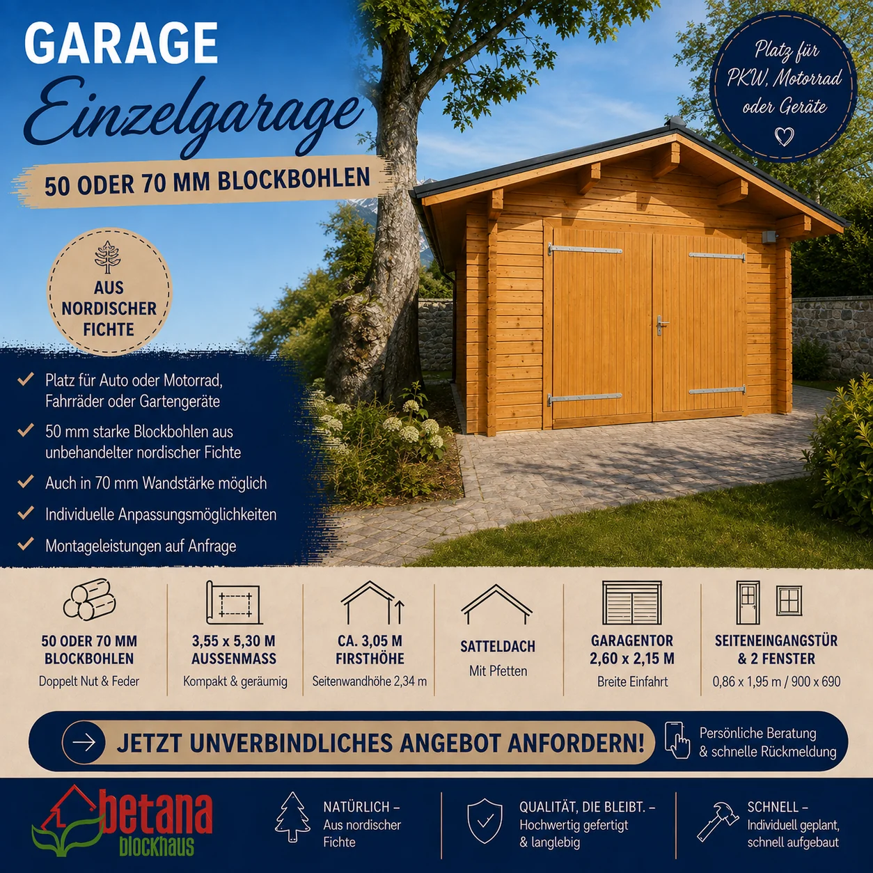 Einzelgarage