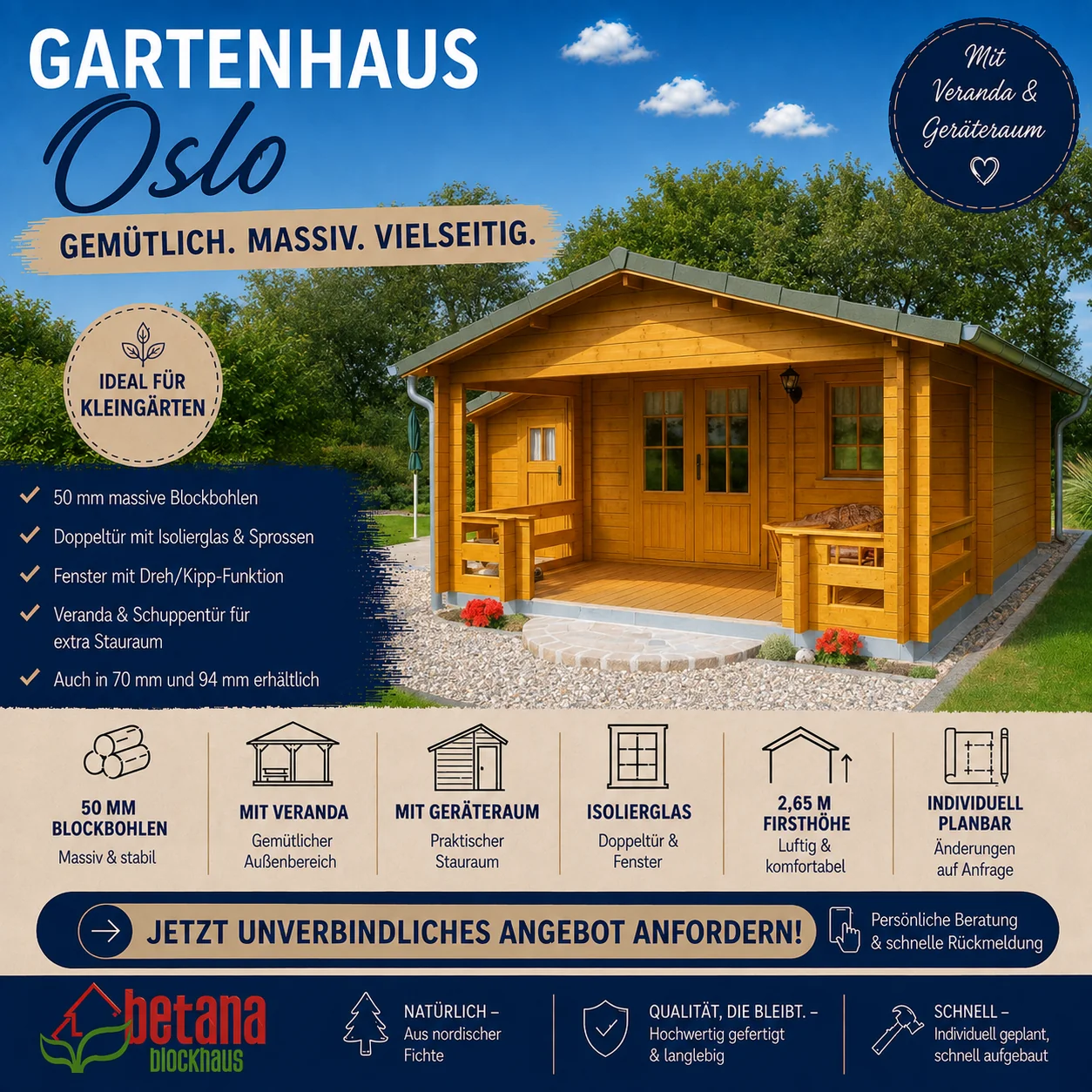 Gartenhaus Oslo